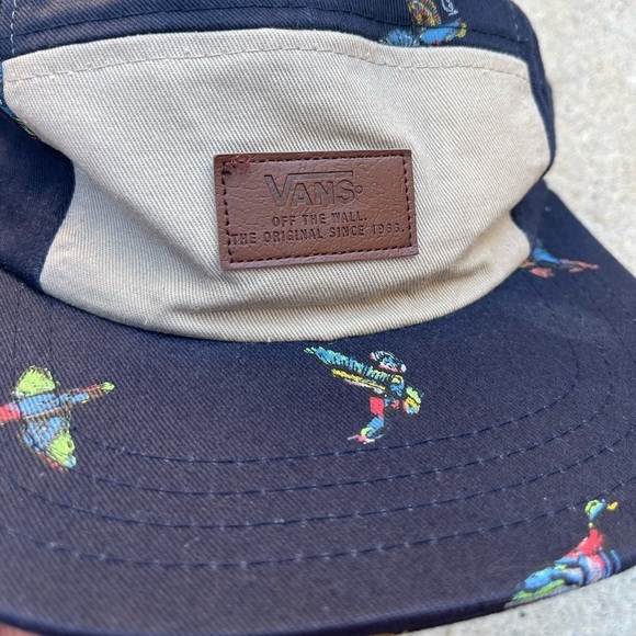 VANS Hat Multicolor 5 Panel Hummingbird Adjustable Streetwear Skate Strap Unisex - Picture 2 of 10